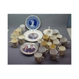 Mixed Lot: a quantity of Royal commemorative mugs, plates etc (26)