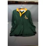 South Africa Rugby shirt signed by Janie De Beer