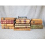 Qty of antiquarian books to include 1 Vol Flight of Fancy, 1 Vol Complete Angler 1824, 1 Vol