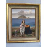 Claude Harrison "Seatrick" , oil on board, signed, 52cmwide, 62 cm long approx