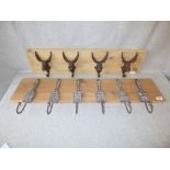 Stag coat hanger & fun coat hanger