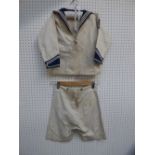 Edwardian child's sailing suit by 'Rowe of Gosport' PLEASE always check condition before bidding