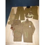 Reconnaissance uniform, cap badges & buttons PLEASE always check condition before bidding or email