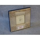 Hallmarked silver picture frame with celtic decoration PLEASE always check condition before