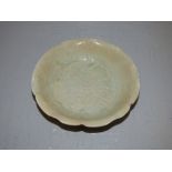 Song dynasty Qingbai dish 15 cm dia. PLEASE always check condition before bidding or email condition