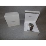 Gentleman's stainless steel 'Seiko' Automatic divers watch in original box & papers PLEASE always