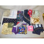 Liberty silk scarf, Christian Dior silk scarf & mixed silk scarves PLEASE always check condition