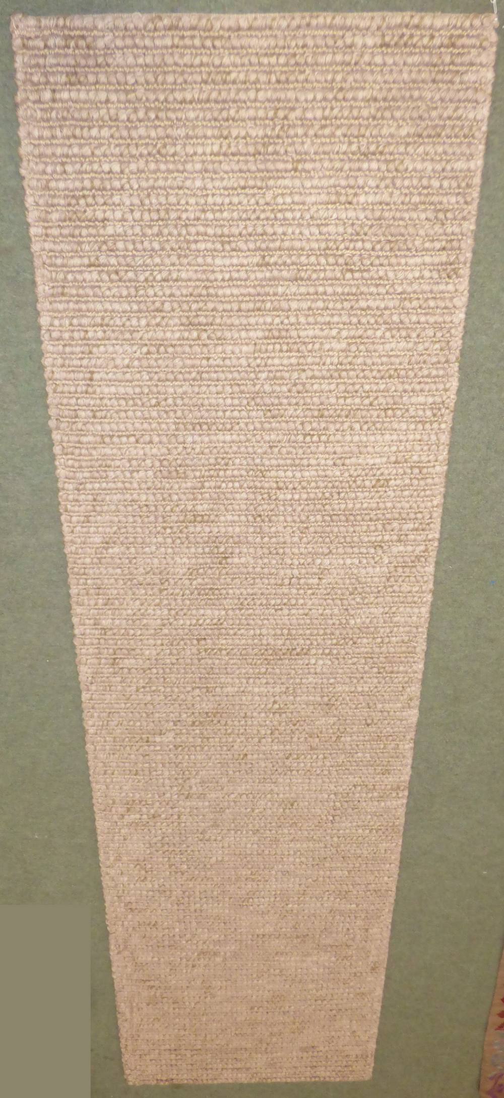 Seagrass runner, 288Lx80W, oatmeal woven finish PLEASE always check condition before bidding or