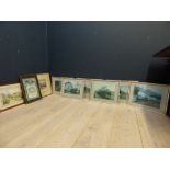 Assorted railway related prints to include two reproduction prints after 'Terence Cuneo' PLEASE