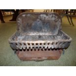 Cast iron fire grate PLEASE always check condition before bidding or email condition report request.