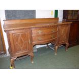 Edwardian oak sideboard PLEASE always check condition PRIOR to bidding, or email us a condition