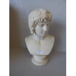 Marble bust of a classical figure PLEASE always check condition PRIOR to bidding, or email us a
