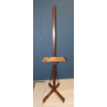Edwardian mahogany Artist's easel 170H cm PLEASE always check condition PRIOR to bidding, or email