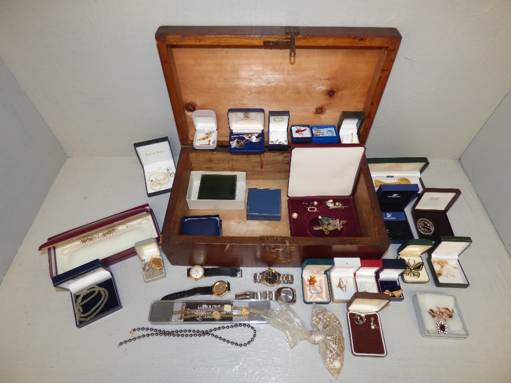 Collection of assorted costume jewellery & some fashion watches PLEASE always check condition - Image 2 of 2