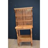Small pine dresser 134H cm PLEASE always check condition PRIOR to bidding, or email us a condition