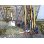 Qty of various garden tools PLEASE always check condition PRIOR to bidding, or email us a