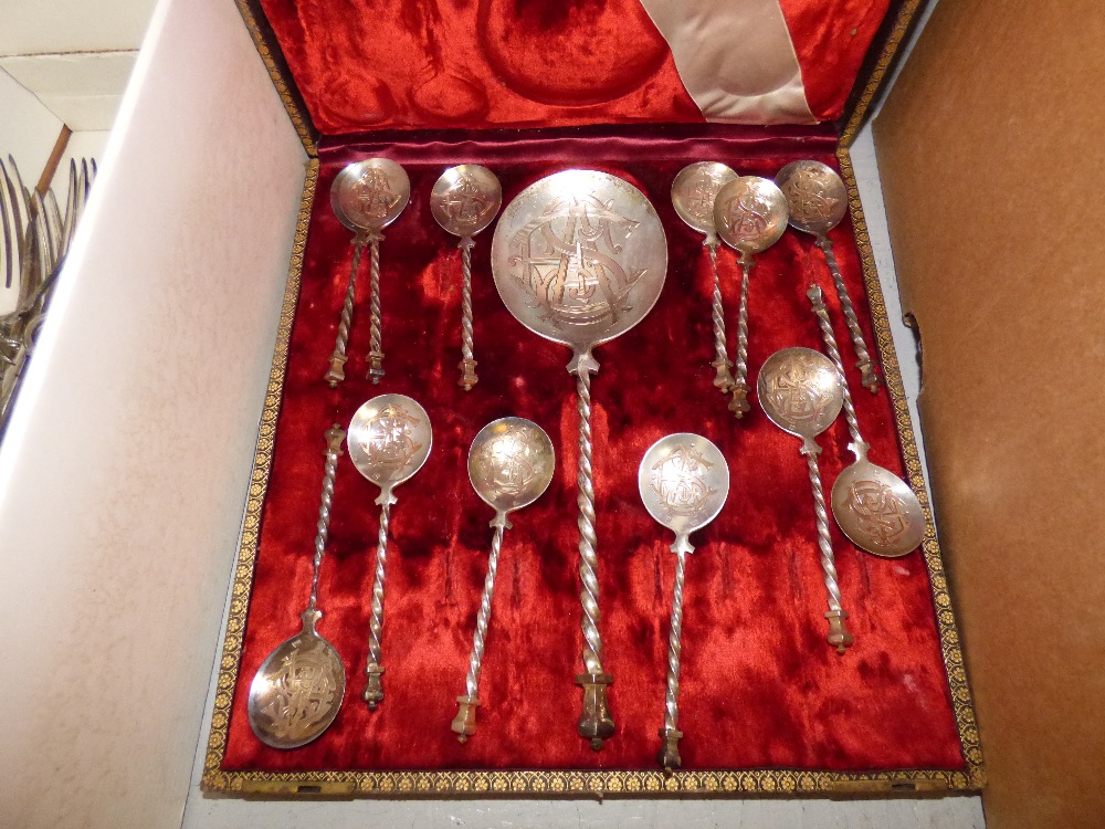 Large qty of various silver plated cutlery PLEASE always check condition PRIOR to bidding, or - Image 3 of 3