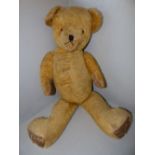 A friendly vintage teddy, 78 cm PLEASE always check condition PRIOR to bidding, or email us a