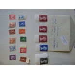 Stamps: GB, SG, 587-594 m/m, 590, 591, 593, 594 SG 787 x 3 , 790 all mint PLEASE always check