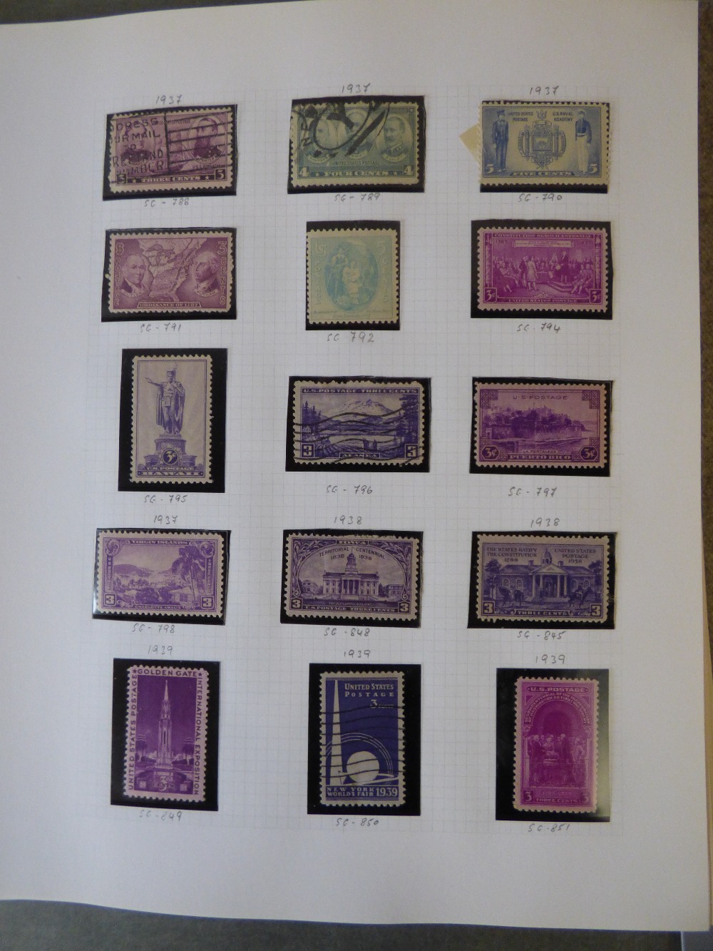 Good collection of USA 1857 & special delivery, Airmail M/U, Canal Zone 1904 - 76, United Nations - Image 2 of 5