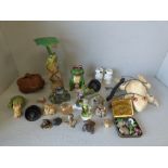 Qty of frogs, ceramic, wooden, metal etc. PLEASE always check condition PRIOR to bidding, or email