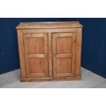 Pine cupboard 104W x 96H cm PLEASE always check condition PRIOR to bidding, or email us a