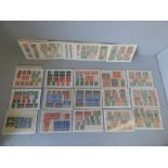 Qty of mint GB & Commonwealth stamps on stockcards from QV to QE II PLEASE always check condition