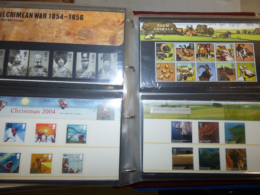9 albums of GB Commemorative presentation packs & mint sets 2000-2011 (approx. 500 sets) PLEASE - Image 6 of 14