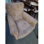 Victorian deep seat armchair for re-upholstery PLEASE always check condition PRIOR to bidding, or