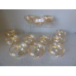Qty of Venetian style decorative glass bowls PLEASE always check condition PRIOR to bidding, or