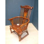 Elm and ash armchair PLEASE always check condition PRIOR to bidding, or email us a condition