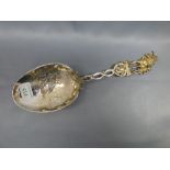 C19th Swiss silver spoon, 4oz PLEASE always check condition PRIOR to bidding, or email us a