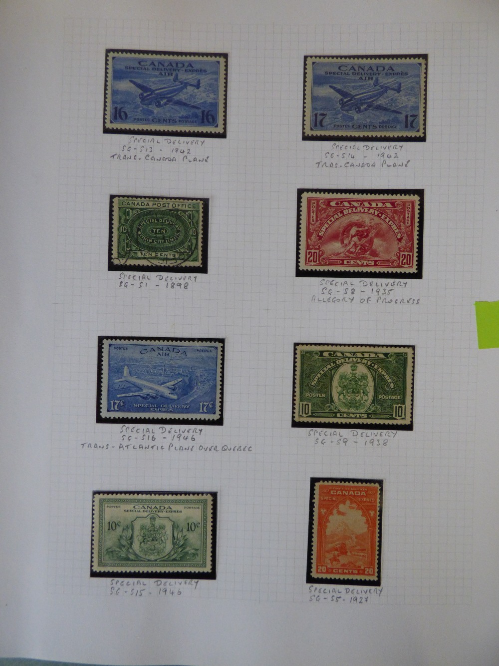 Canada States & Dominican stamps 1861 & Special Delivery PLEASE always check condition PRIOR to - Image 4 of 4