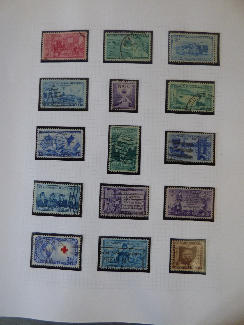 Good collection of USA 1857 & special delivery, Airmail M/U, Canal Zone 1904 - 76, United Nations - Image 4 of 5