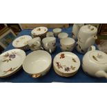 Qty of Royal Worcester 'Evesham' pattern table wares PLEASE always check condition PRIOR to