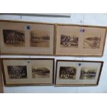 9 vintage 'Cambridge University Rowing Club' black & white photographs by 'Stearn & Sons' (4