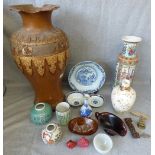 Box of assorted Chinese items PLEASE always check condition PRIOR to bidding or email us with a