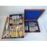 Qty of various cutlery PLEASE ALWAYS CHECK CONDITION PRIOR TO BIDDING