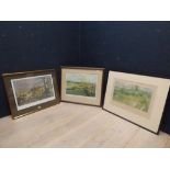 After Lionel Edwards, three coloured prints The Warwickshire, The VWH, & another, 1 signed but