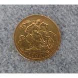 1894 half sovereign PLEASE ALWAYS CHECK CONDITION PRIOR TO BIDDING