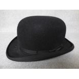 Black bowler hat by Lincoln & Bennett