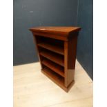 Victorian walnut book shelf 98H x 84W cm PLEASE ALWAYS CHECK CONDITION PRIOR TO BIDDING