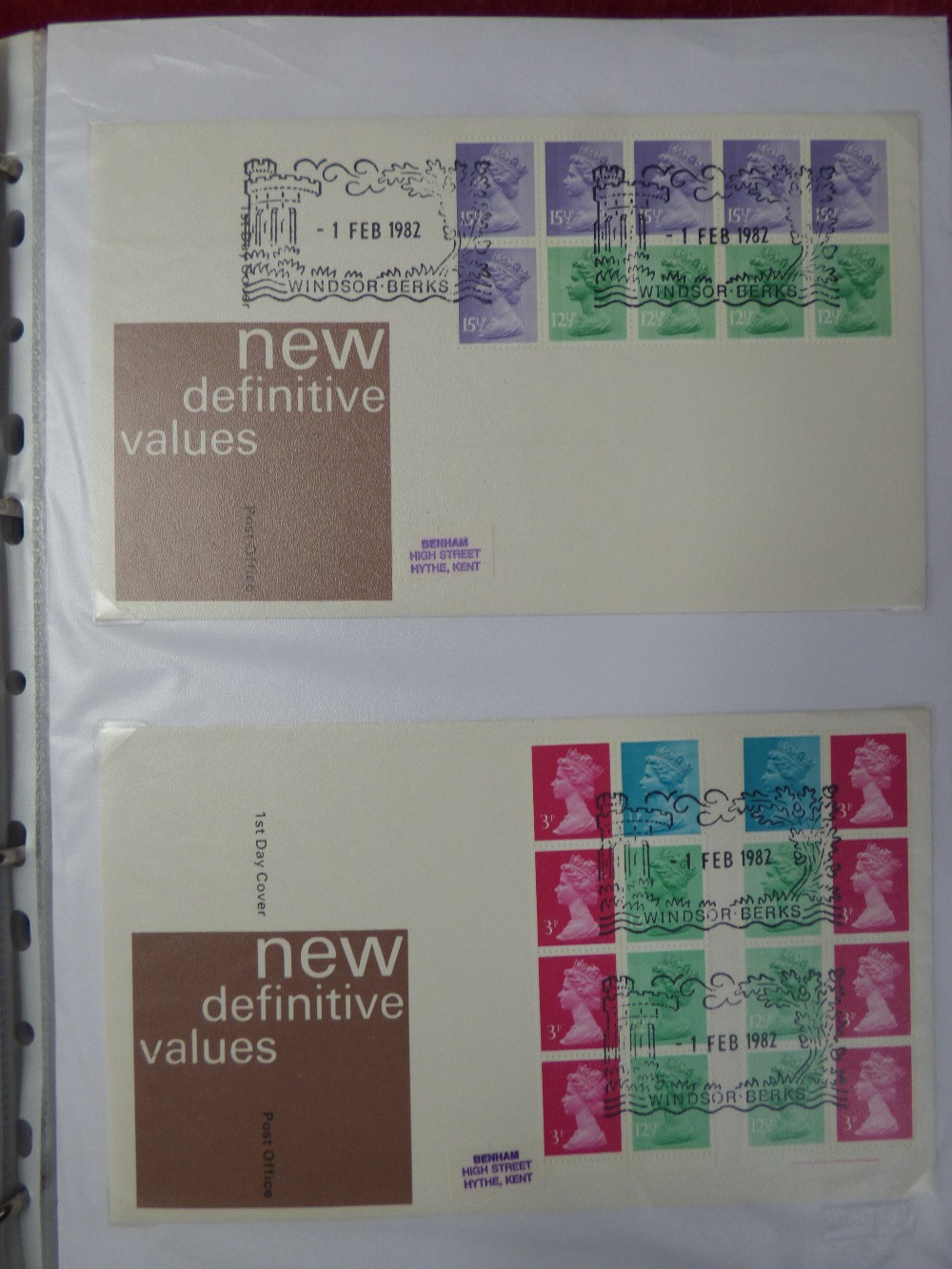 6 albums of FDC, mainly GB (u) 1948 onwards interesting cancellations, comms, definitives and - Image 3 of 13