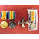 Great War medal Cpl. H. Arnold, 3263 Gloucestershire Reg. & Great War medal & Victory medal PTE HCGF