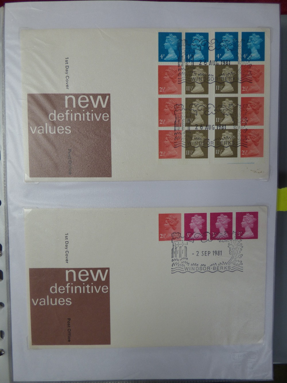 6 albums of FDC, mainly GB (u) 1948 onwards interesting cancellations, comms, definitives and - Image 2 of 13