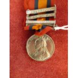 South African medal 3 Bar: Transual Orange Free State and Cape Colony, 38436 Tpr. F. Lewis S. A.