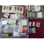 Many hundreds of cigarette cards/football cards etc.