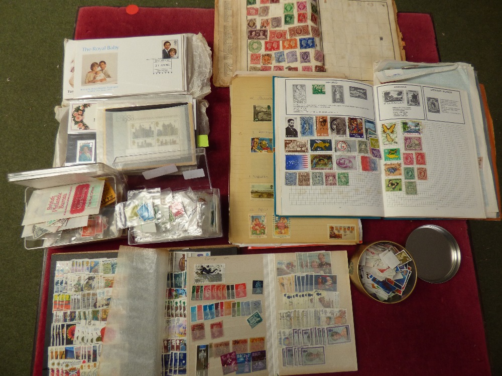 School child's collection & FDC's, presentation packs & booklets