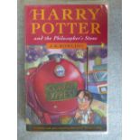 'Harry Potter and the Philosopher's Stone', by J. K. Rowling, first edition with the double printing