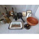 Coaching lamp & miscellaneous collectables
